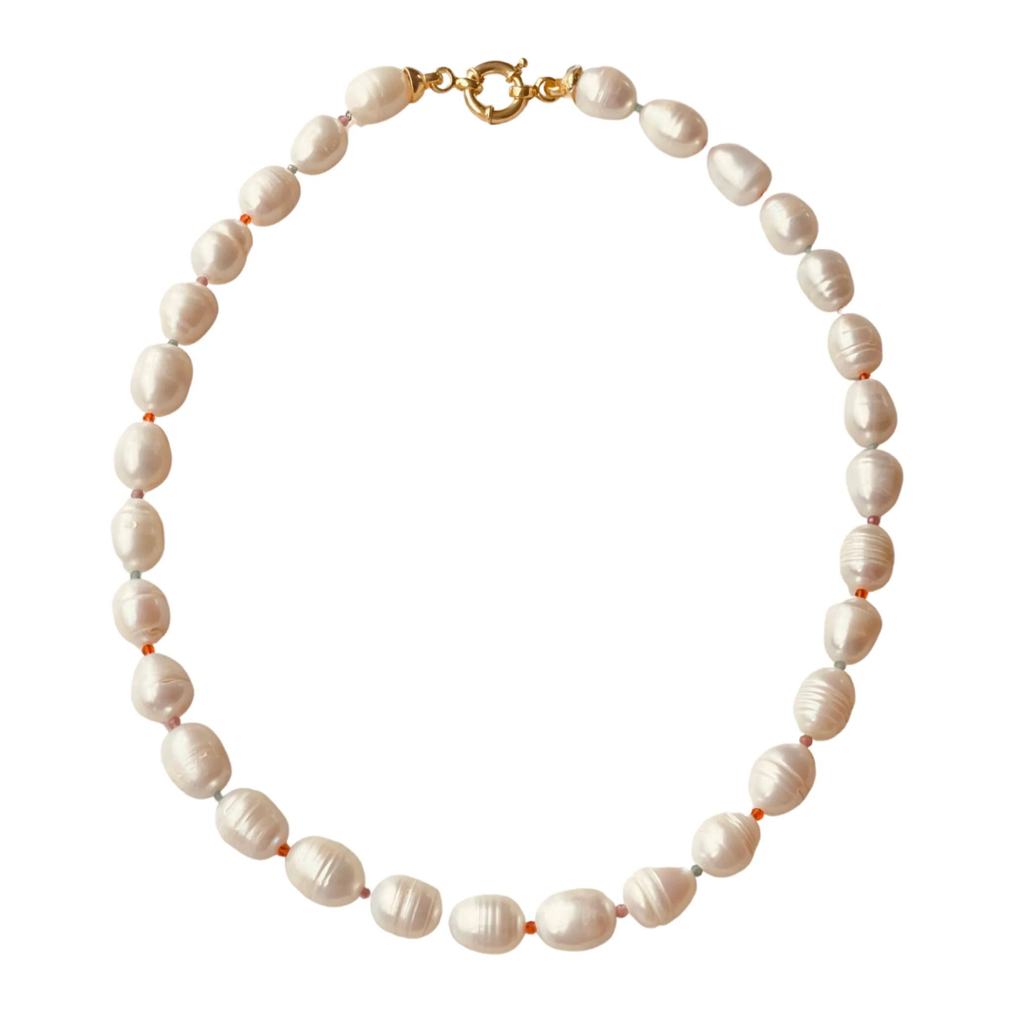Midi Pearl Statement Necklace
