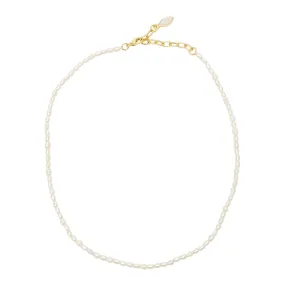 Mignonne Gavigan Betty Pearl Necklace in White