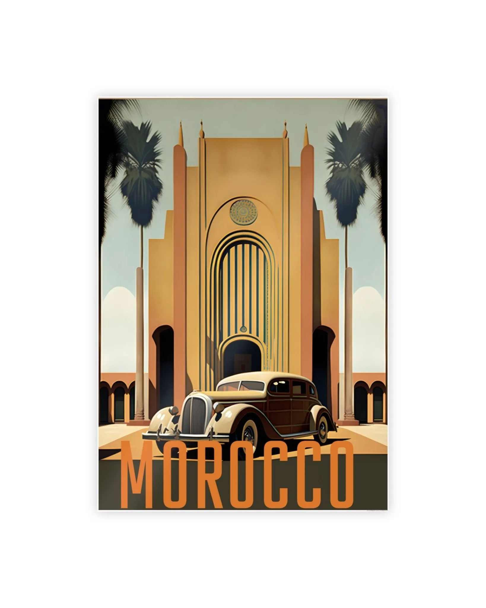 Morocco Express Poster