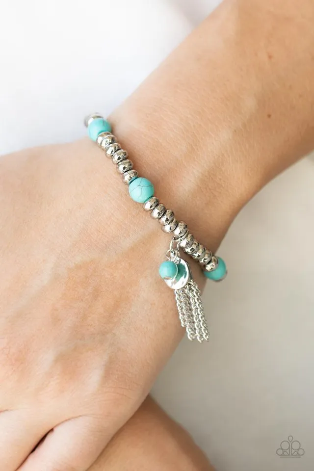 Paparazzi Bracelet ~ Whimsically Wanderlust - Blue
