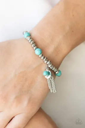 Paparazzi Bracelet ~ Whimsically Wanderlust - Blue