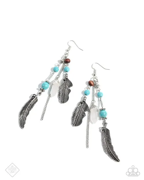 Paparazzi Earring ~ Restful Runway