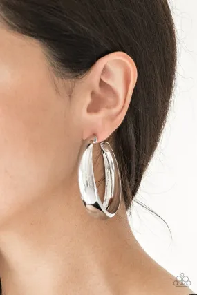 Paparazzi Gypsy Goals - Silver Earrings