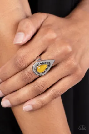 Paparazzi Ring ~ Earthy Glow - Yellow