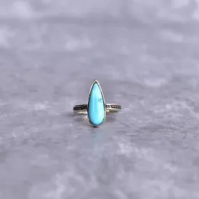 Pear Fantasy - Turquoise Ring