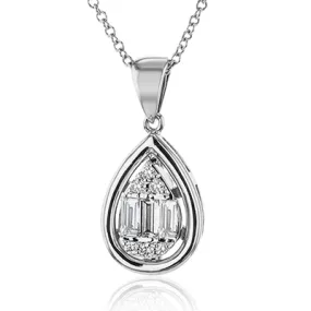 Pendant in 18K Gold with Diamonds