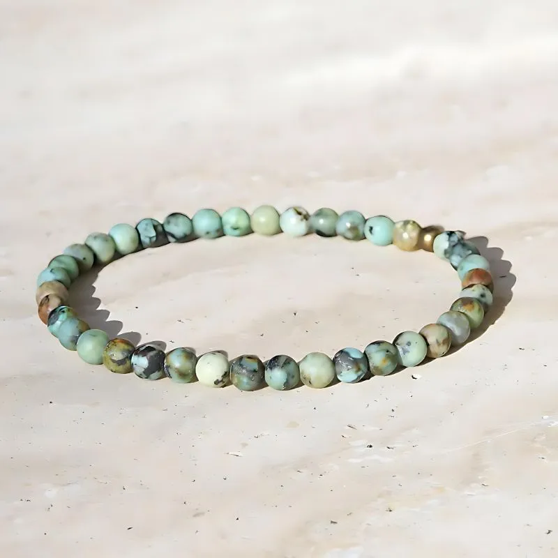 "Change" Matte African Turquoise Bracelet