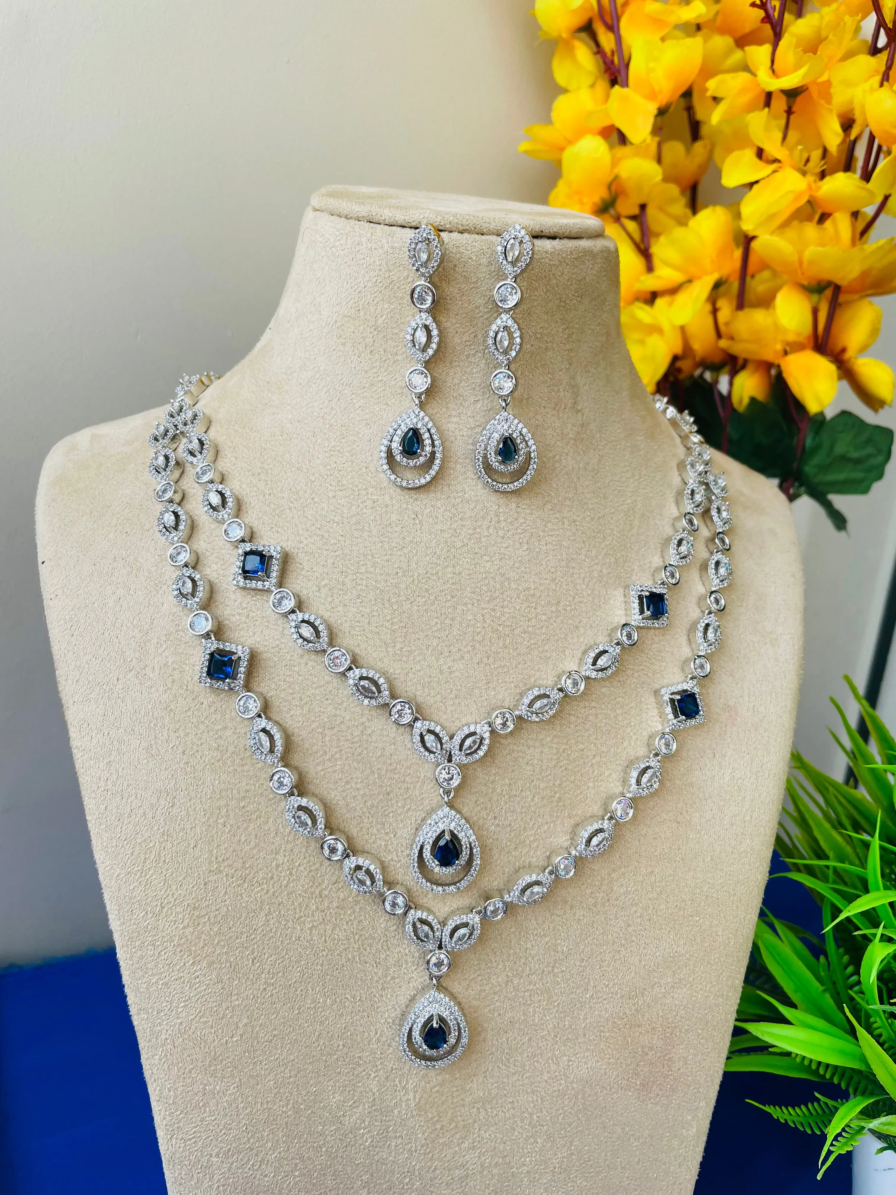 RUBY LAYERED NECKLACE-Elegance135