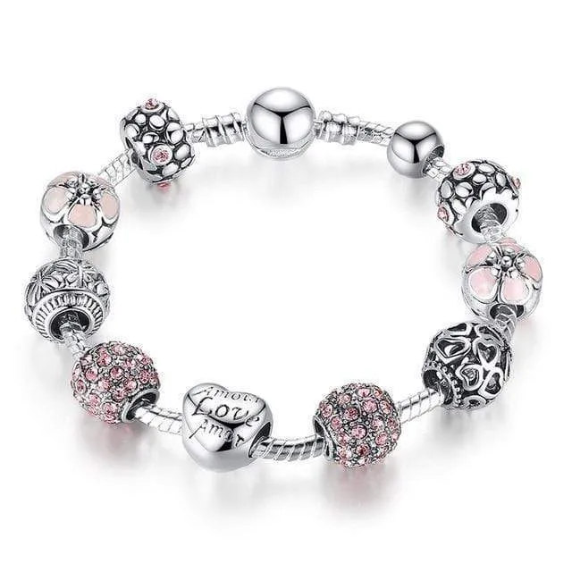 Silver Charm Bracelet