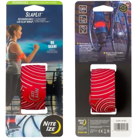 SlapLiT  Rechargeable LED Slap Wrap Red