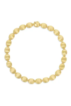 Small "Muse" Gold Perle necklace
