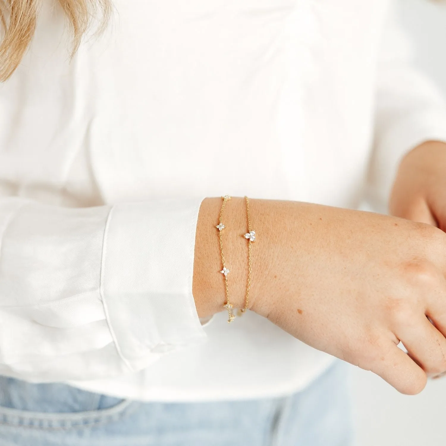 Sofia Stazione Bracelet (Gold)