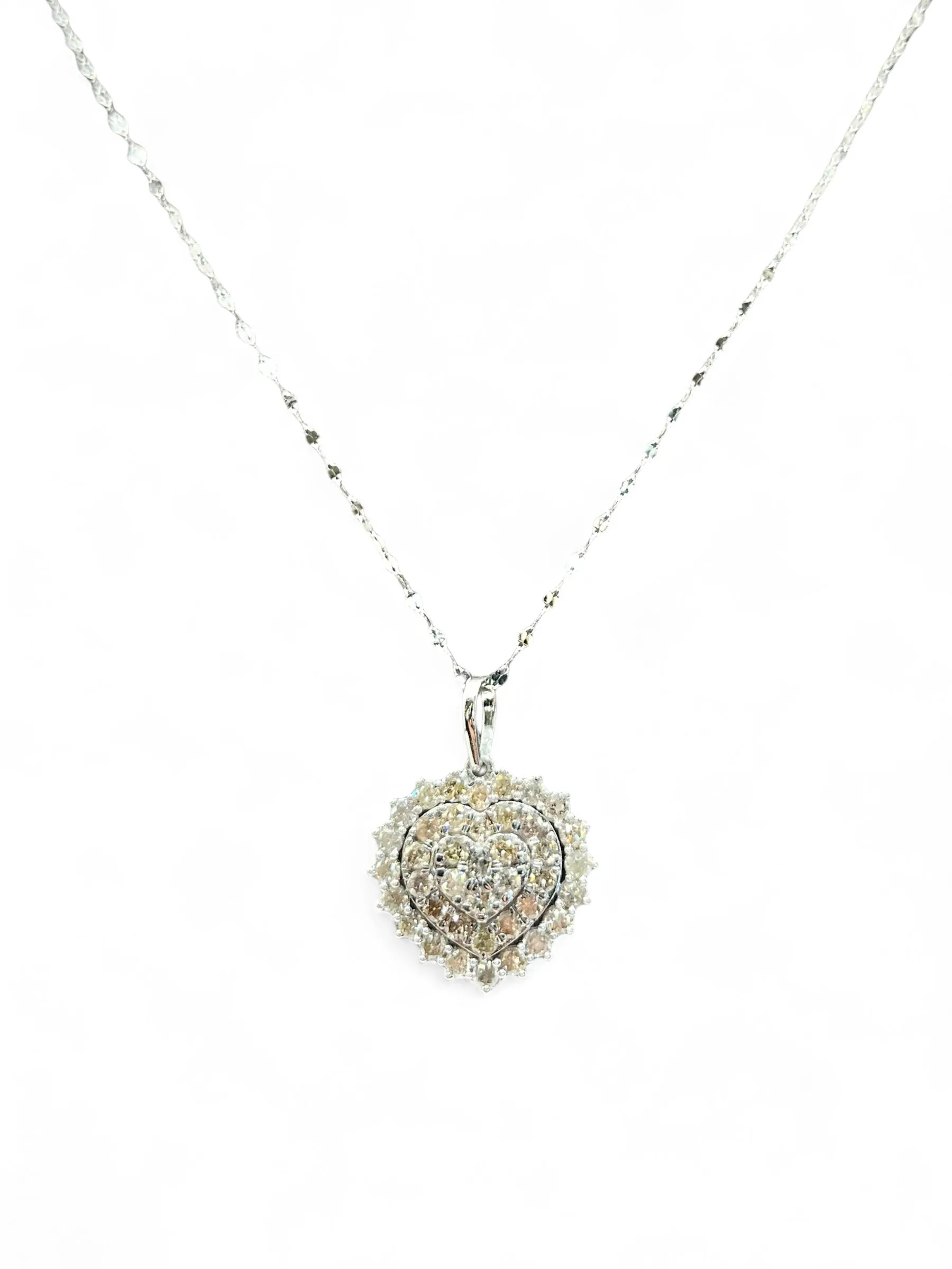 SOLEMN PENDANT WHITE GOLD SETTING