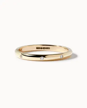 Solid Gold Diamond Eternity Ring
