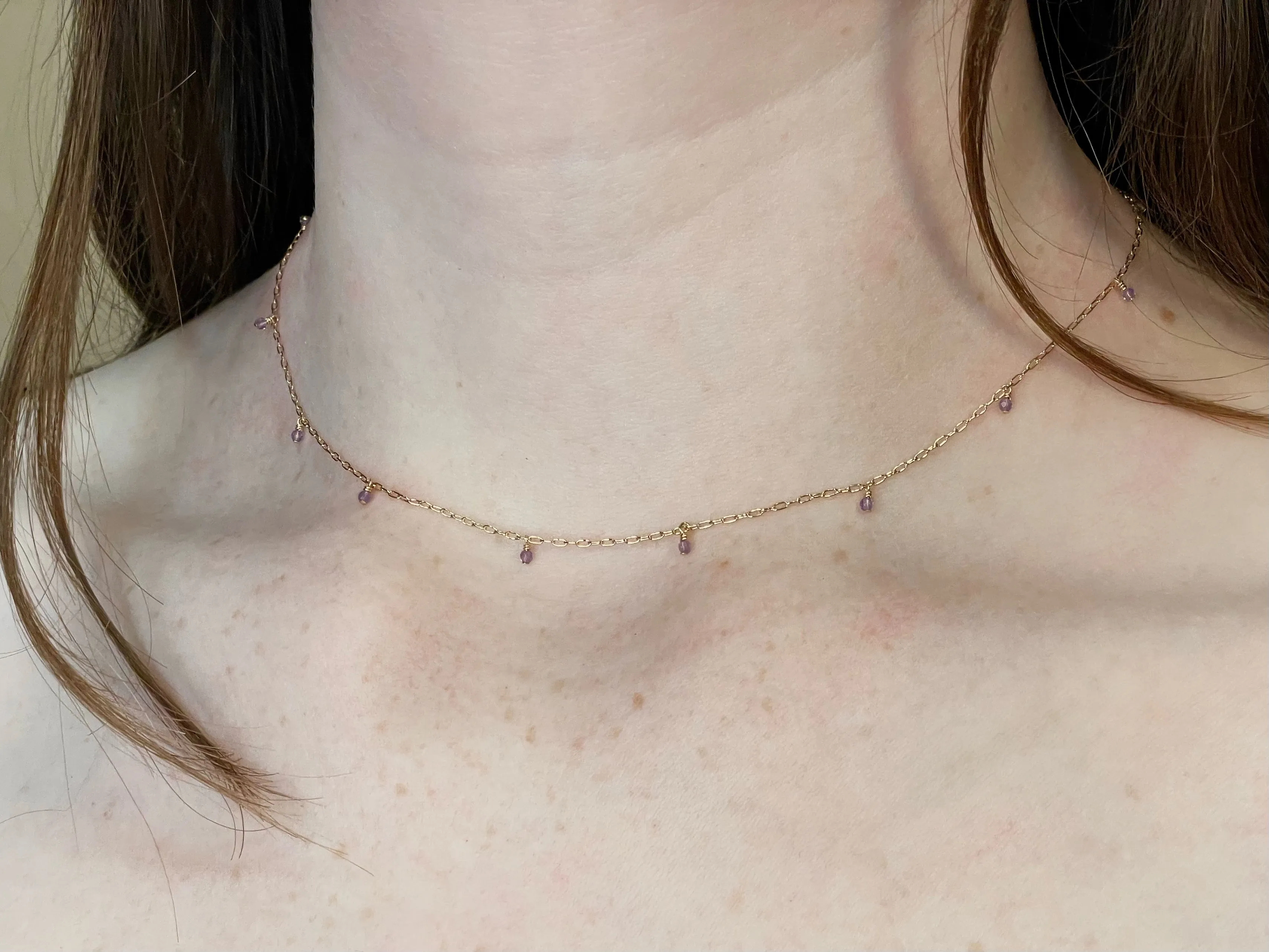 Stone Bead Choker