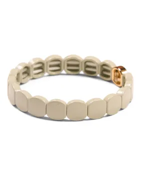 Sweet Tart Gray Octagon Tile Bracelet