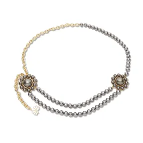 TAHITIAN PEARL CLEMENTINE CHARM BELT
