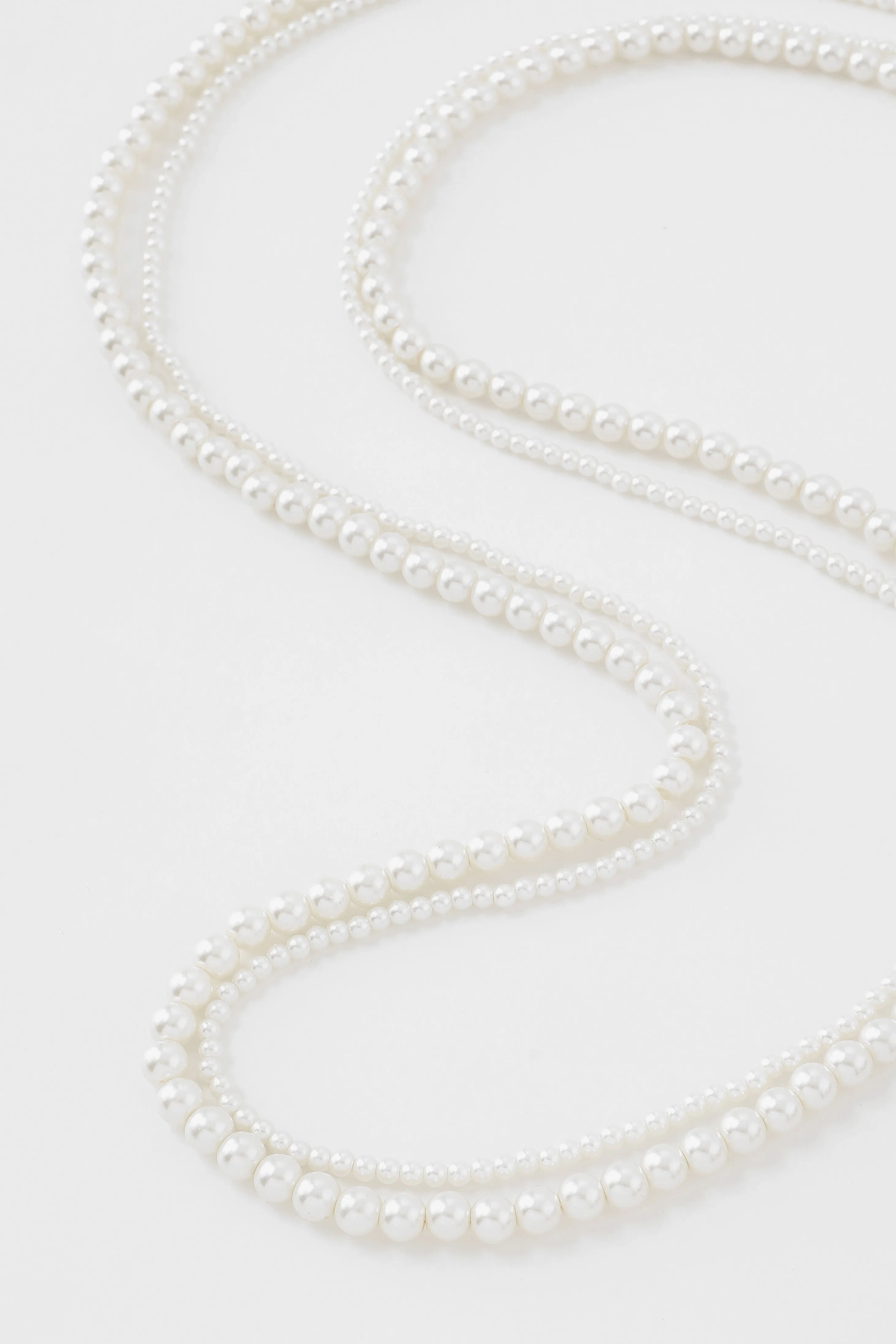 Timeless Double Layer Pearl Necklace