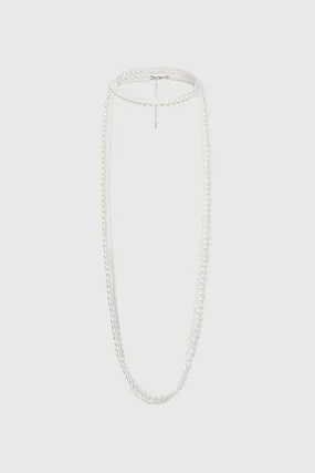 Timeless Double Layer Pearl Necklace