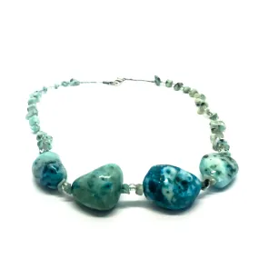 Turquoise Stone Choker