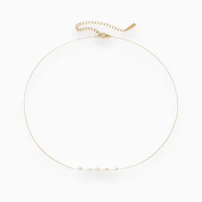 Velinia – Freshwater pearl detail – Necklace