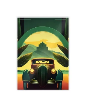 Vintage Auto Poster