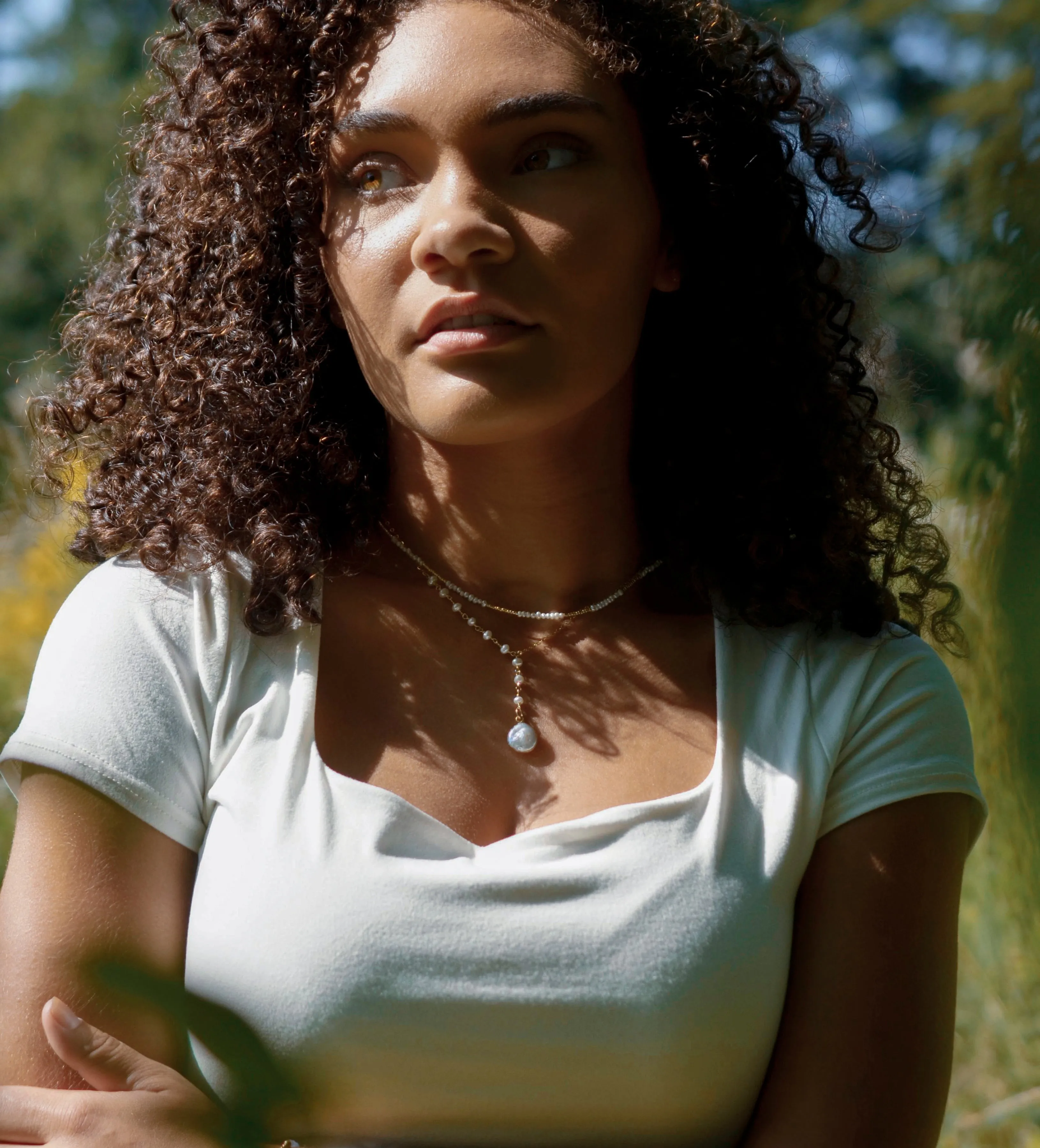 Wandering Pearls Necklace