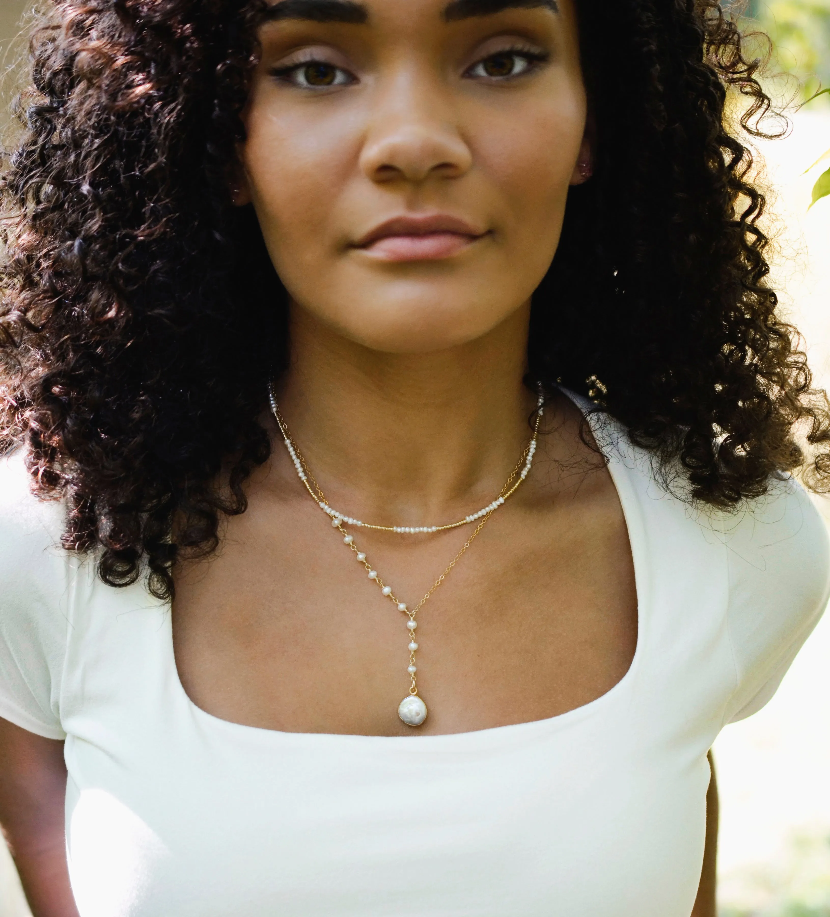 Wandering Pearls Necklace