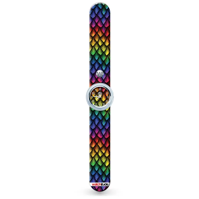 Watchitude Slap Watch - Rainbow Scales