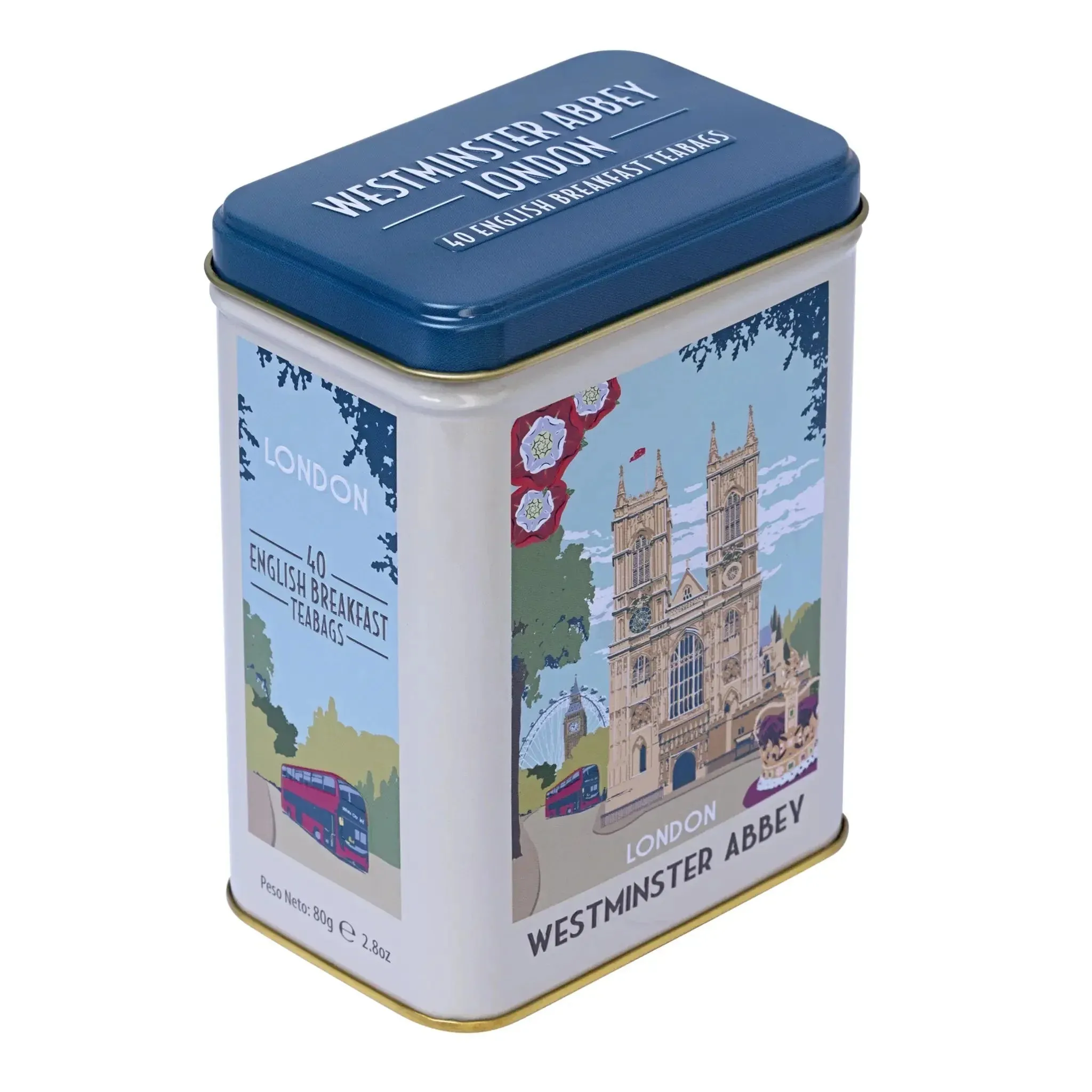 Westminster Abbey Portrait Tea Tin